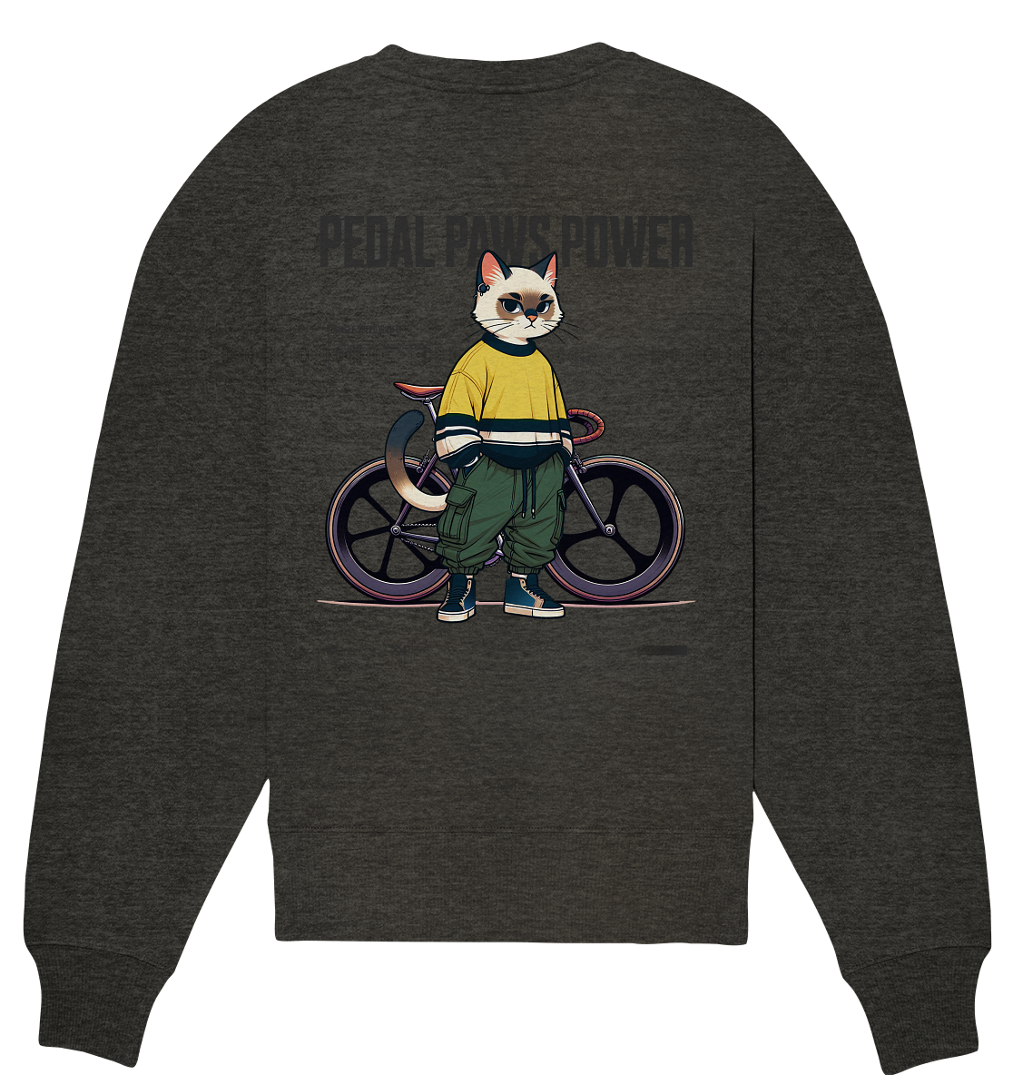 Mirvay Animal Gear Cat - Organic Oversize Sweatshirt