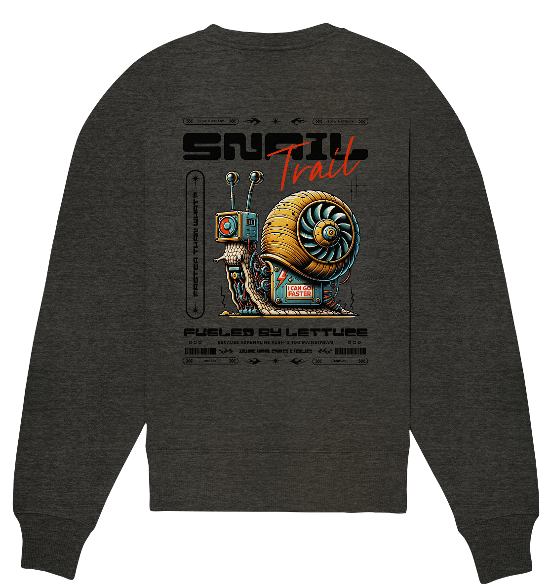 Mirvay Animal Snail - Organic Oversize Sweatshirt