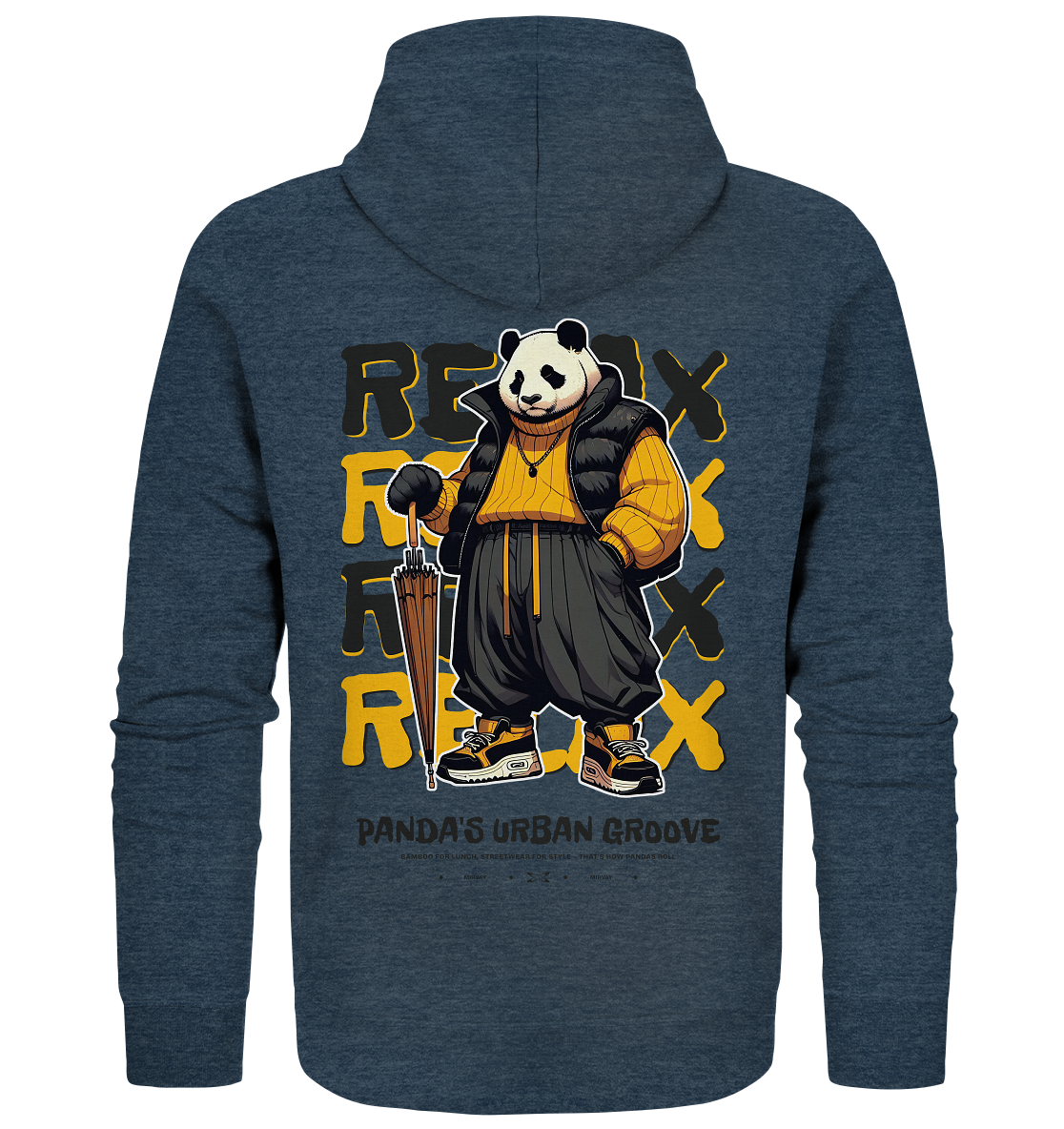 Mirvay Animal Panda - Organic Zipper