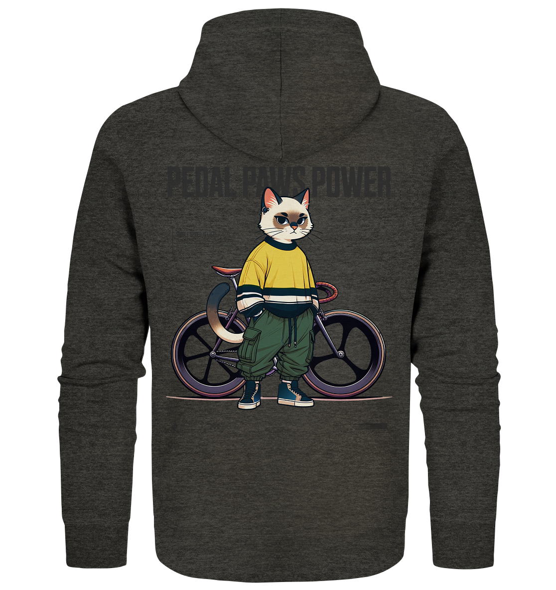 Mirvay Animal Gear Cat - Organic Zipper