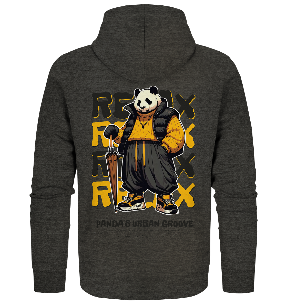 Mirvay Animal Panda - Organic Zipper