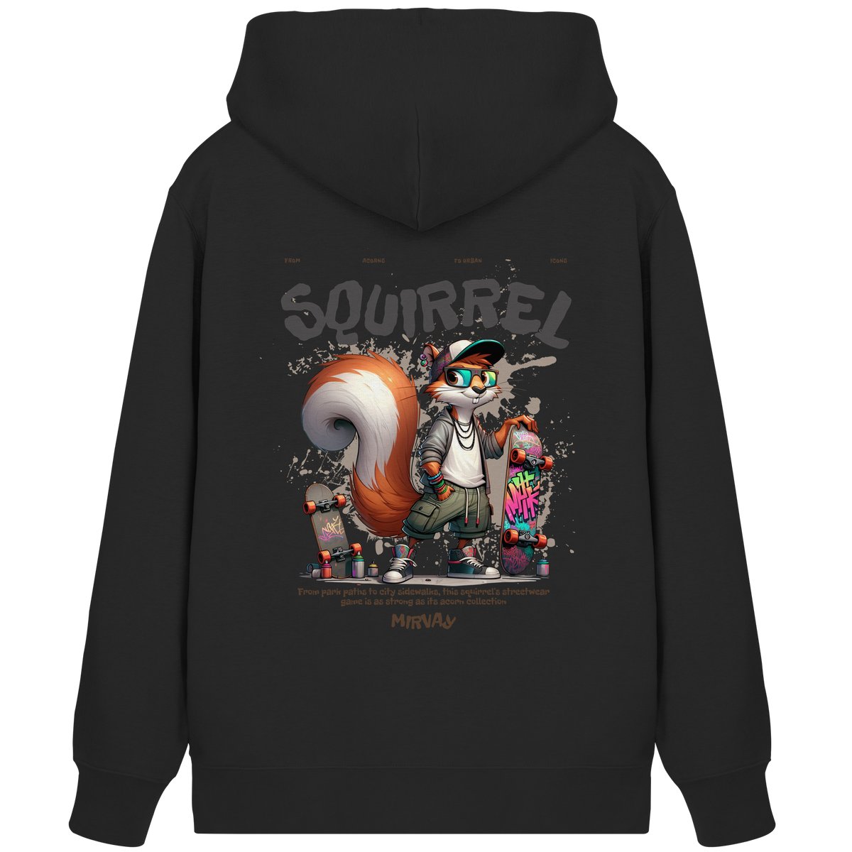 Mirvay Animal Squirrel - Organic Zipper