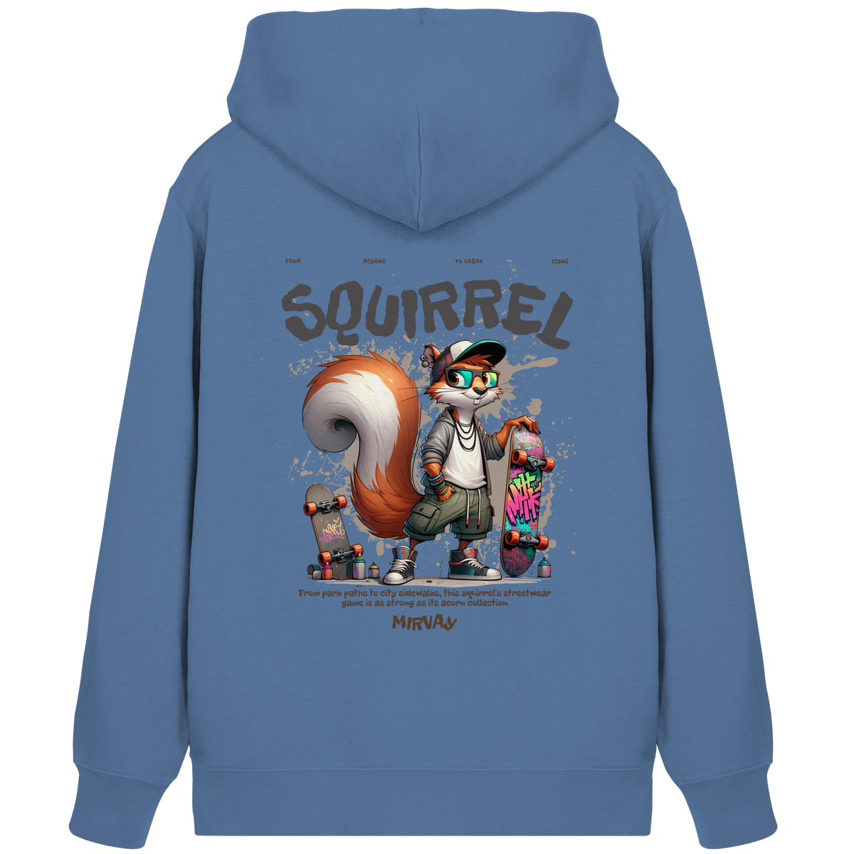 Mirvay Animal Squirrel - Organic Zipper