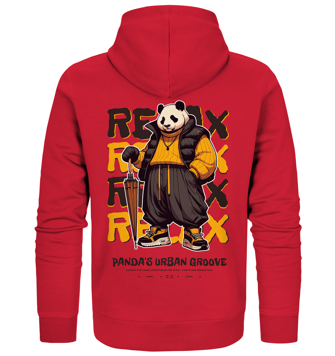 Mirvay Animal Panda - Organic Zipper