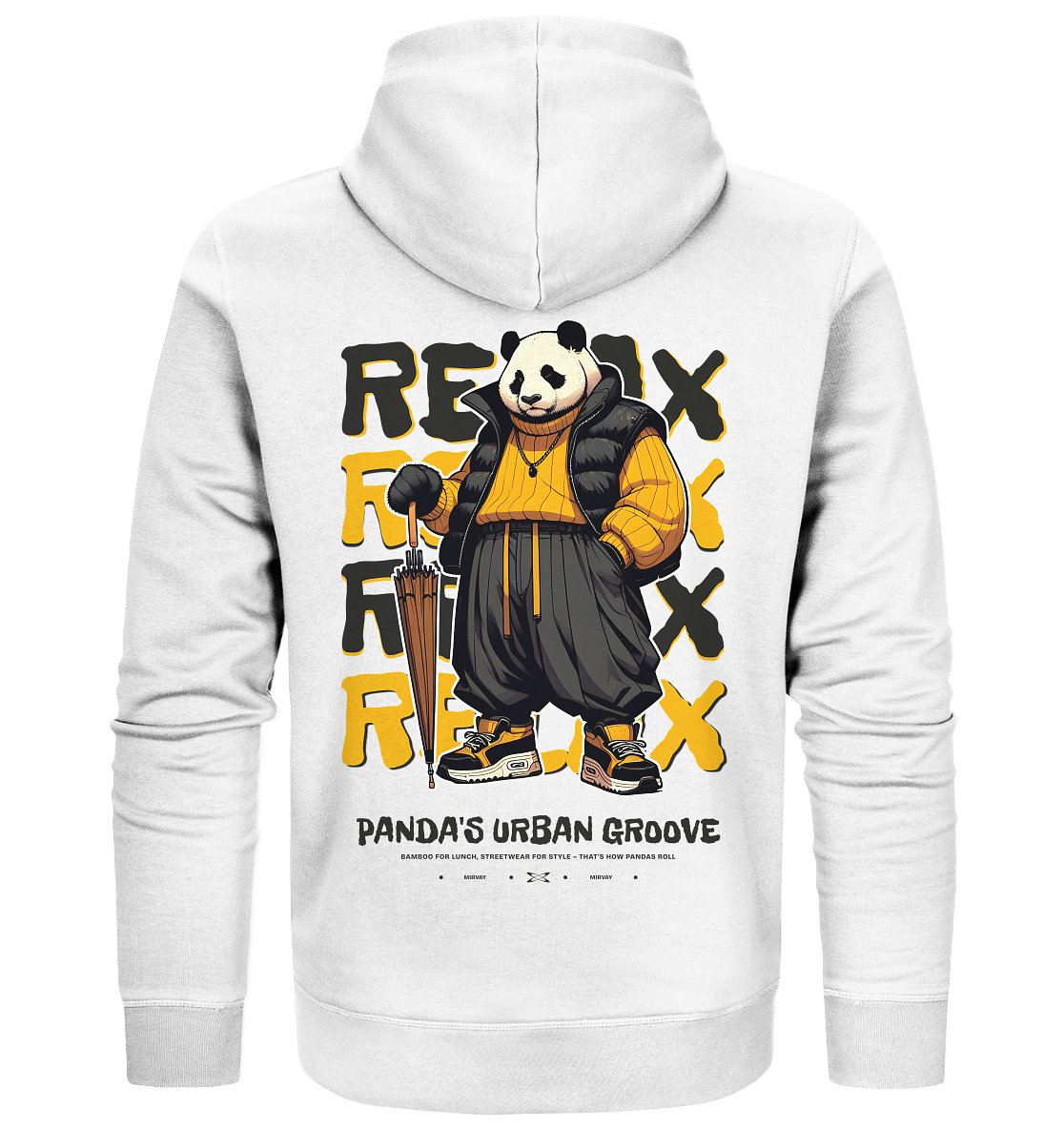 Mirvay Animal Panda - Organic Zipper