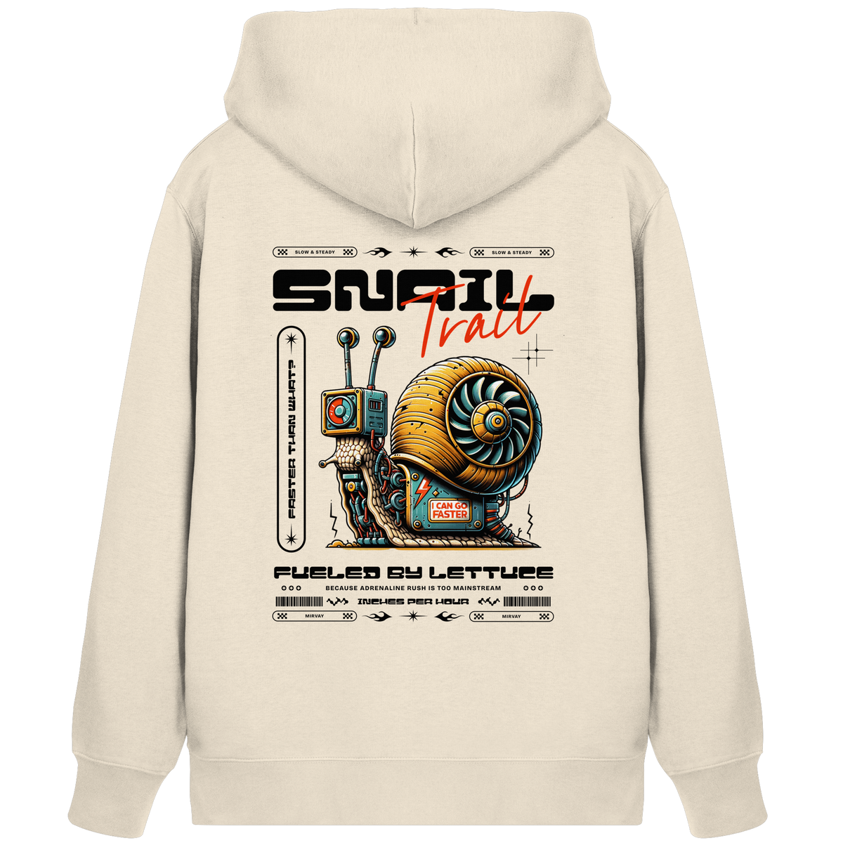 Mirvay Animal Snail - Organic Zipper