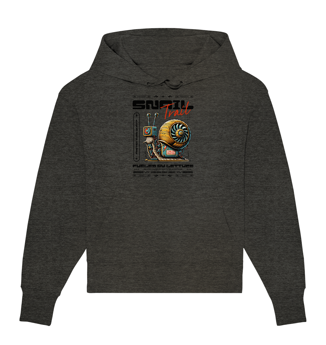 Mirvay Animal Snail - Organic Oversize Hoodie