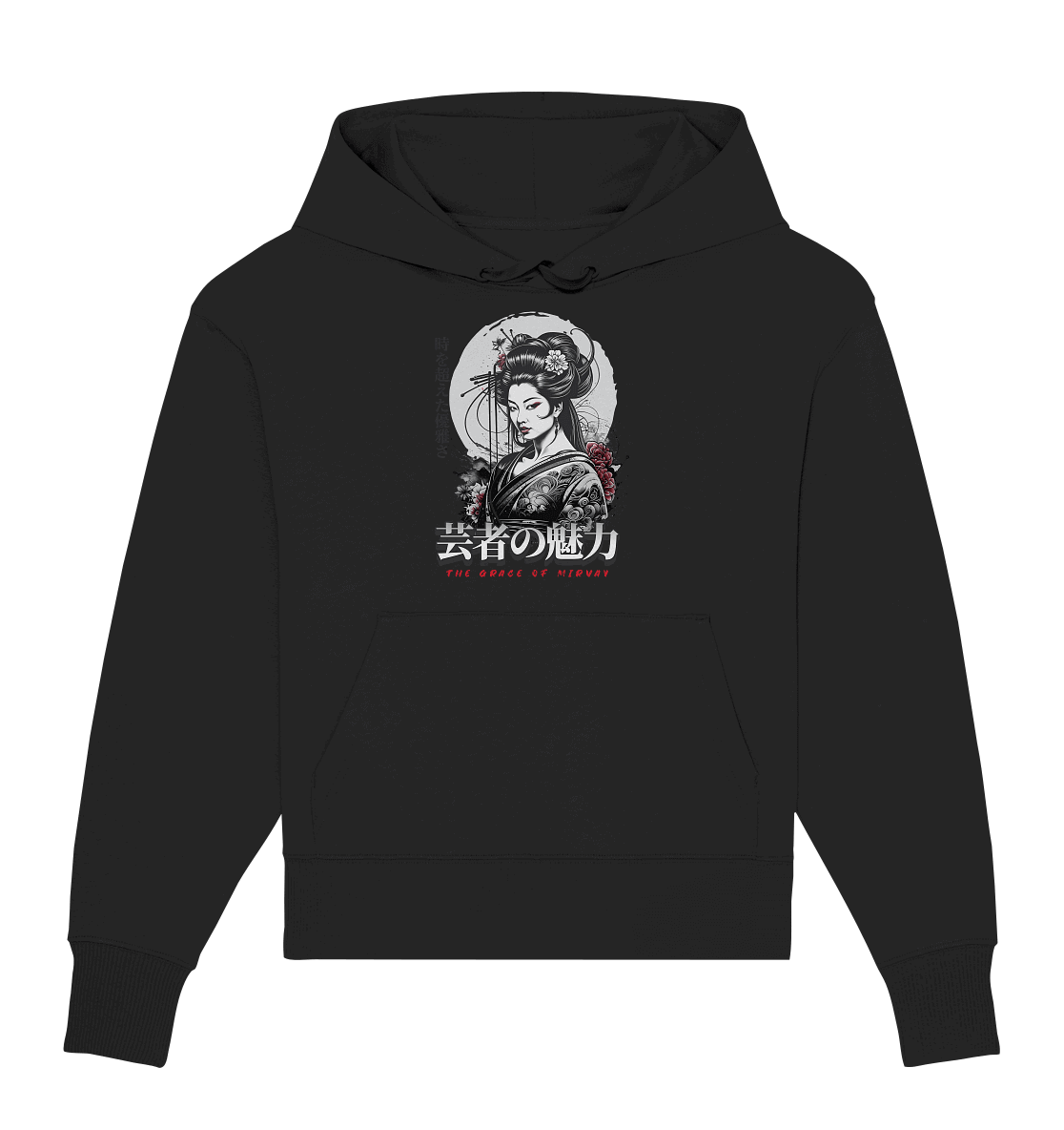 Mirvay Tokyo Geisha Grace - Organic Oversize Hoodie