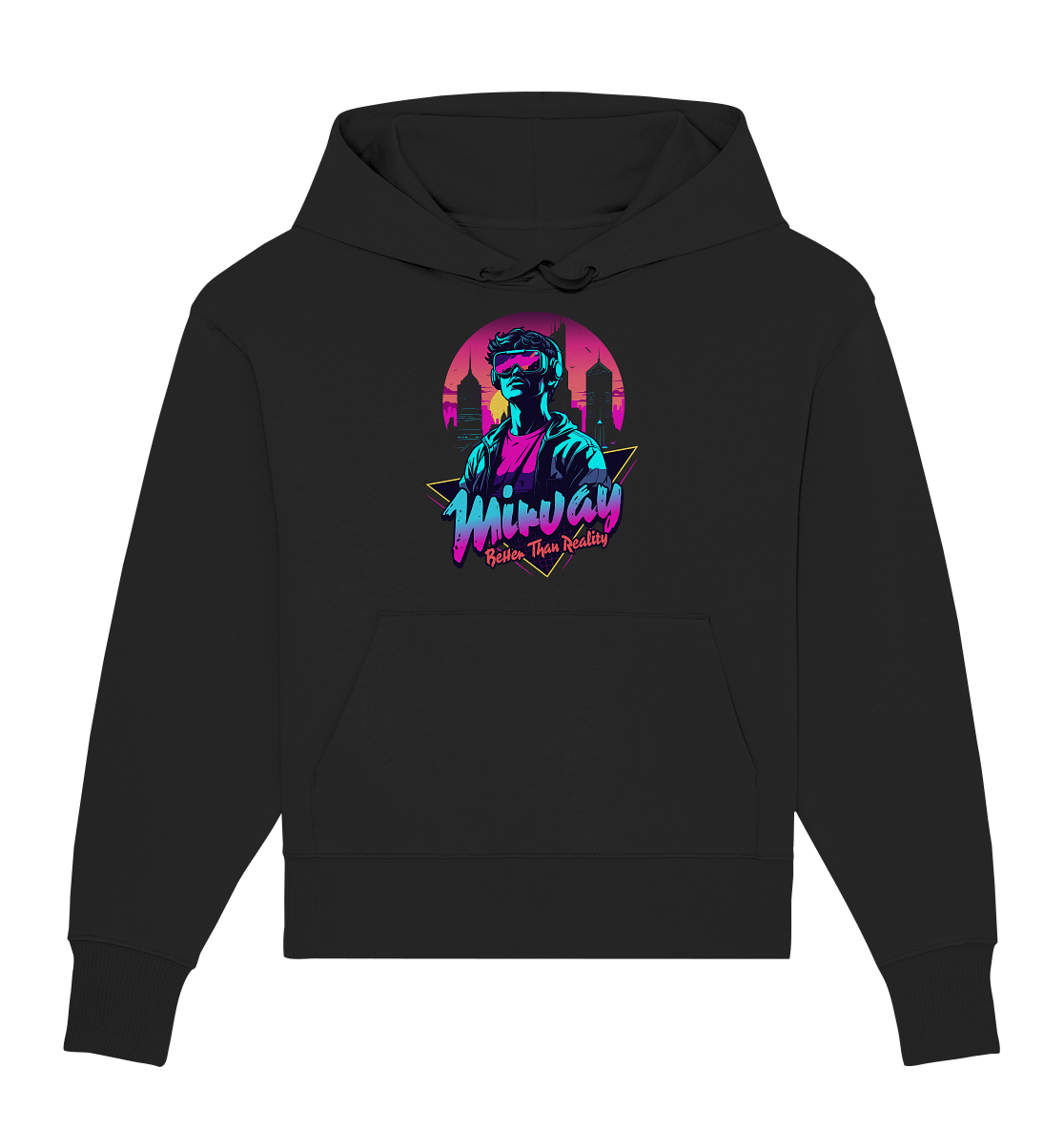 Mirvay Fancy Reality - Organic Oversize Hoodie