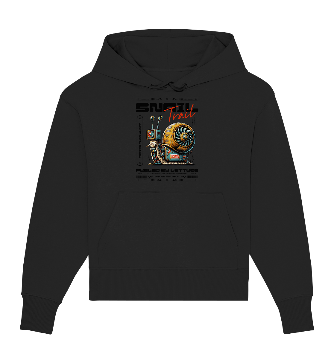 Mirvay Animal Snail - Organic Oversize Hoodie