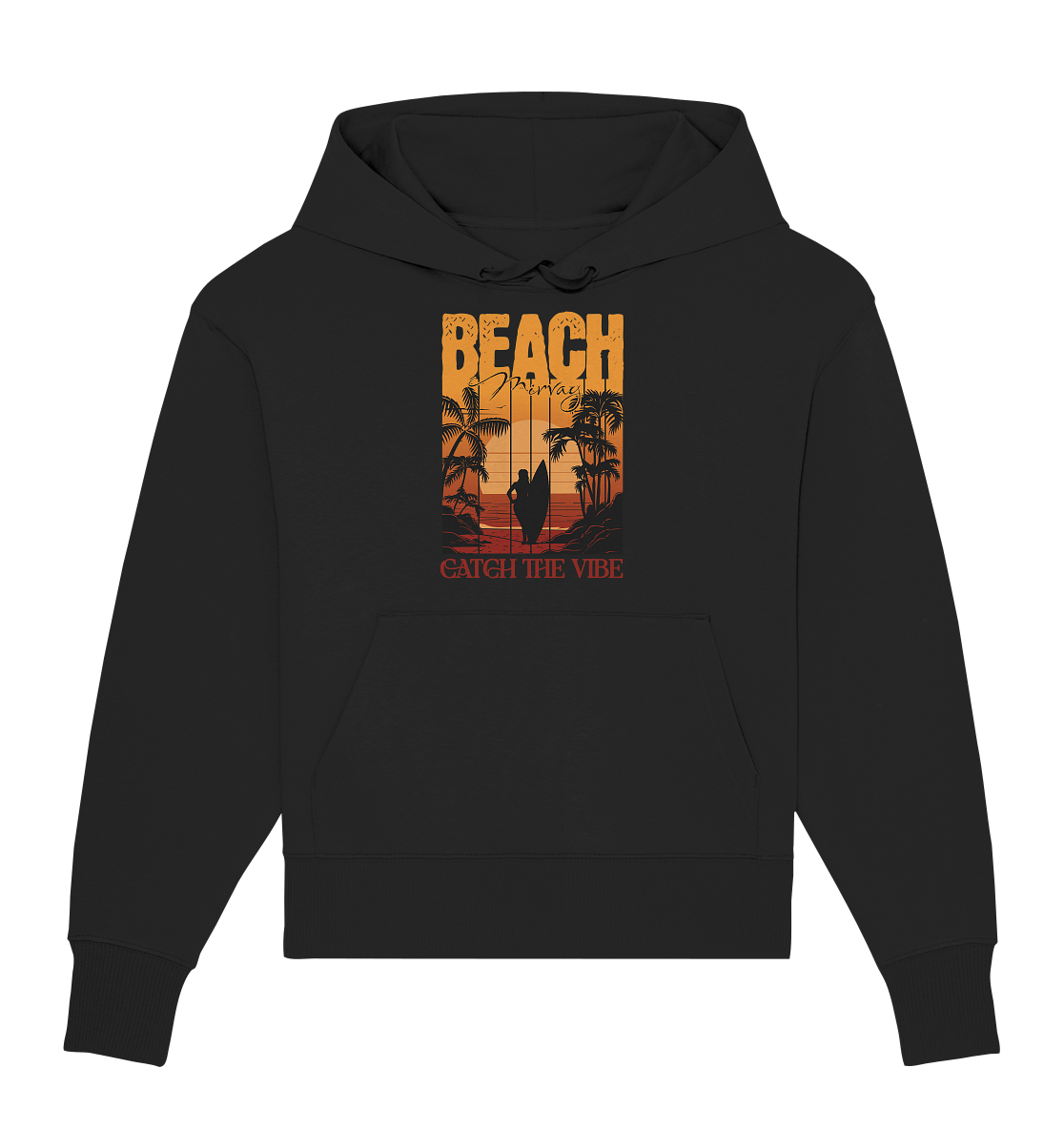 Mirvay Summer Beach - Organic Oversize Hoodie