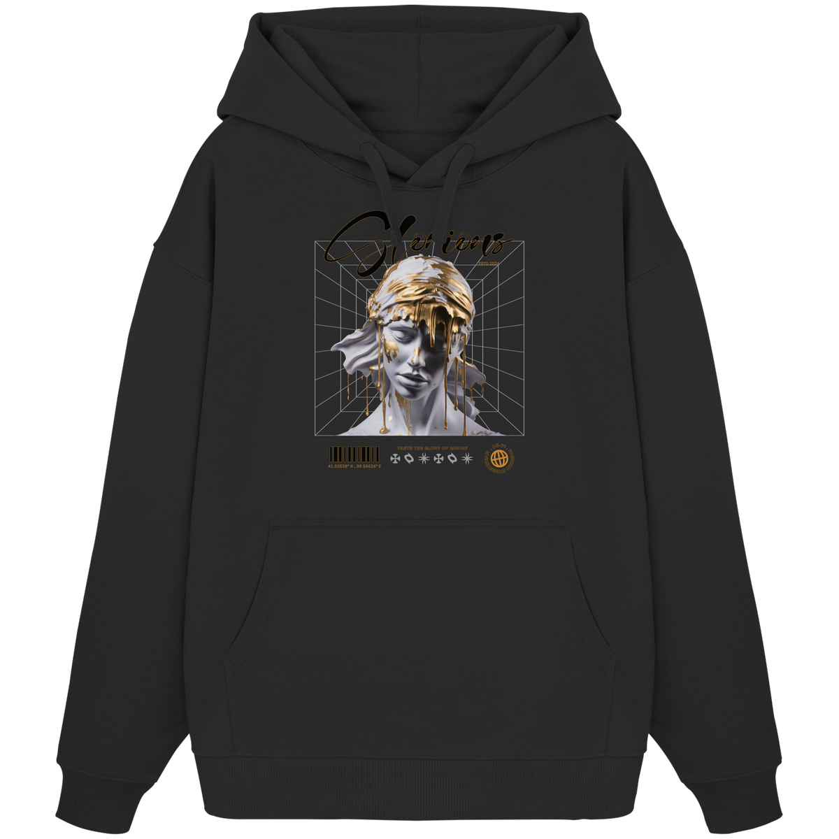 Mirvay Greek Glorions - Organic Oversize Hoodie