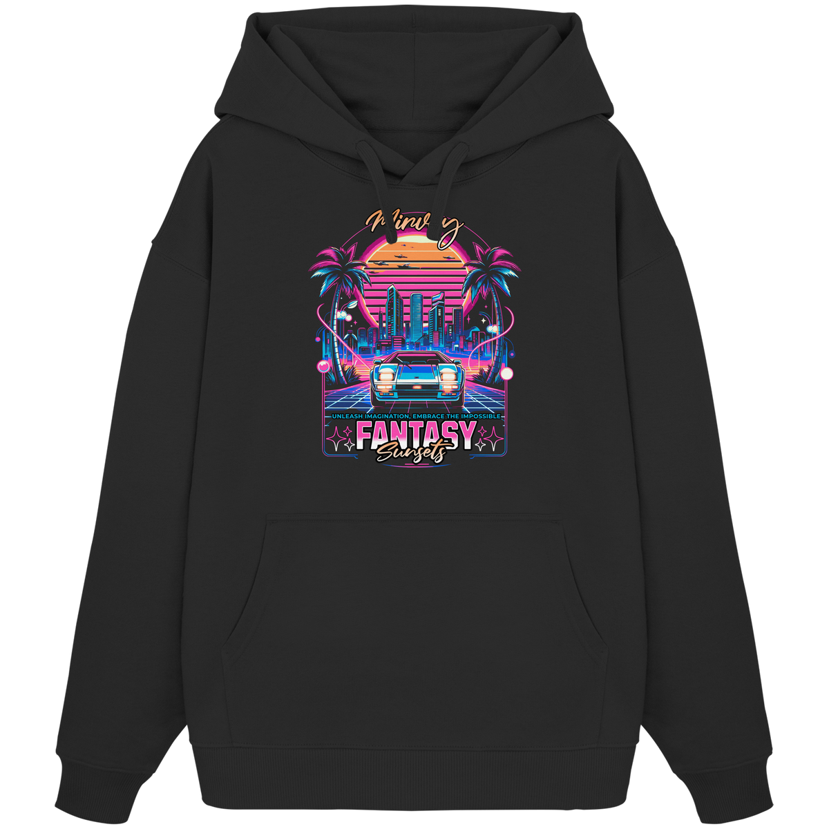 Mirvay Fancy City - Organic Oversize Hoodie