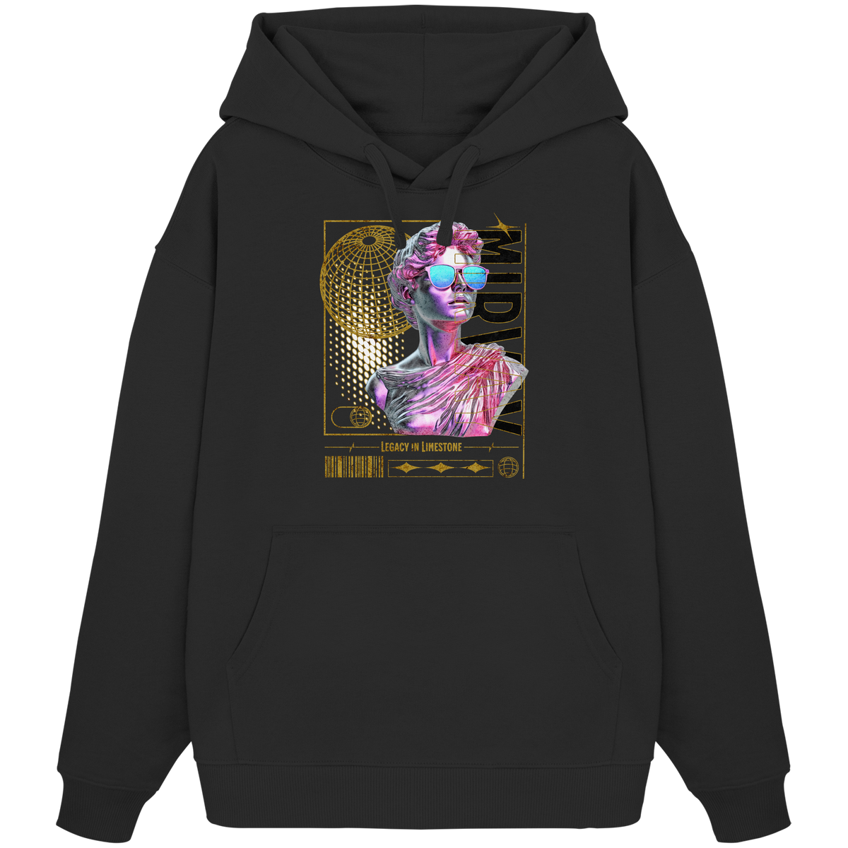 Mirvay Greek Legacy - Organic Oversize Hoodie