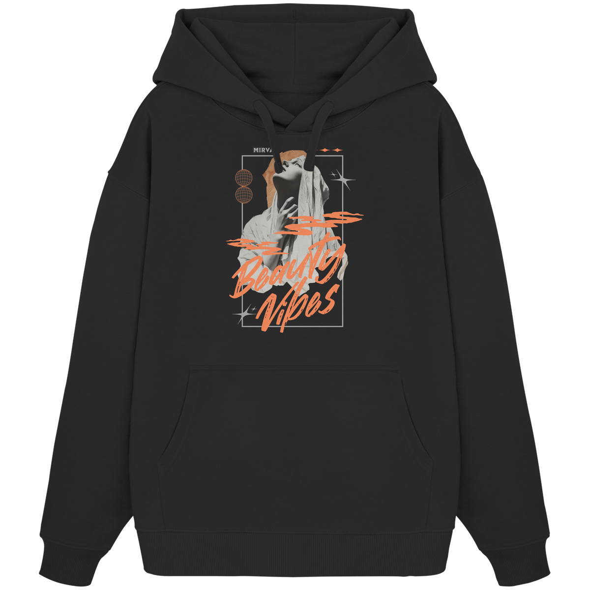 Mirvay Summer Beauty Vibes - Organic Oversize Hoodie