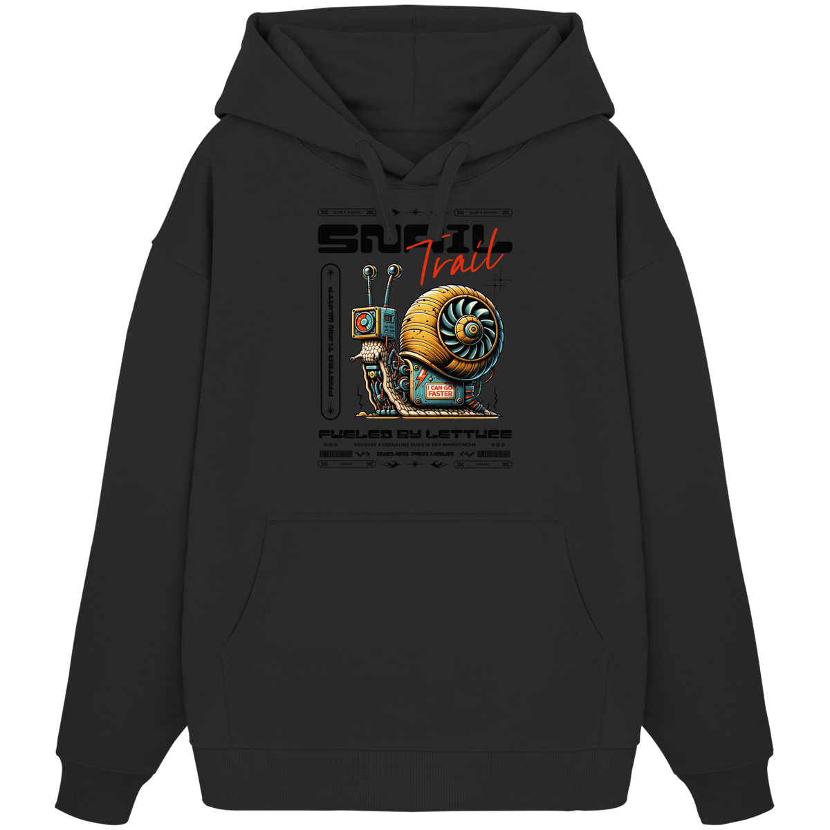 Mirvay Animal Snail - Organic Oversize Hoodie