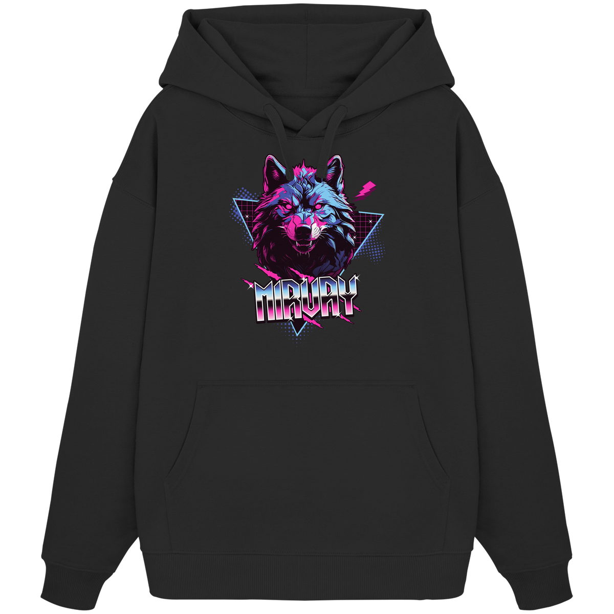 Mirvay Fancy Wolf - Organic Oversize Hoodie