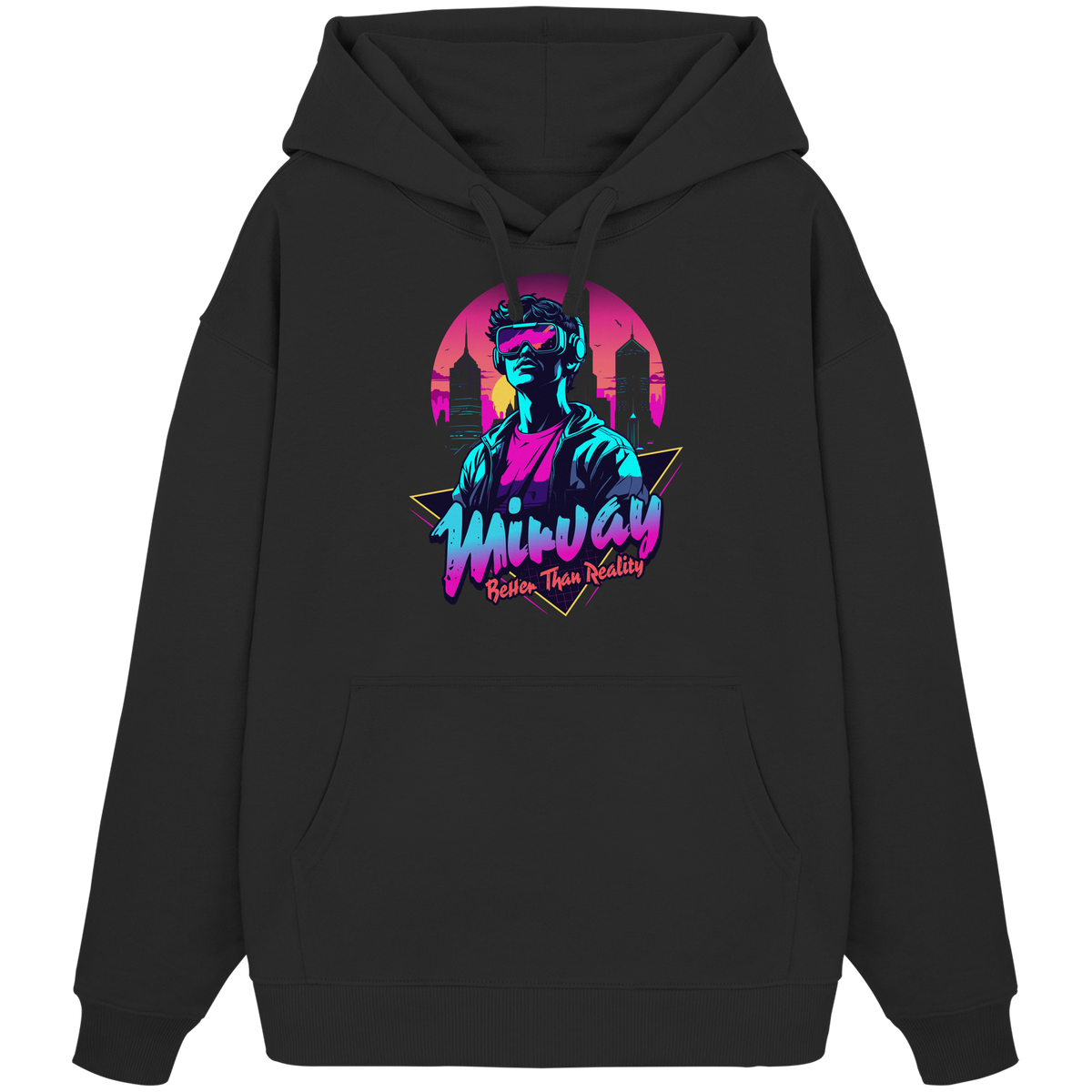 Mirvay Fancy Reality - Organic Oversize Hoodie