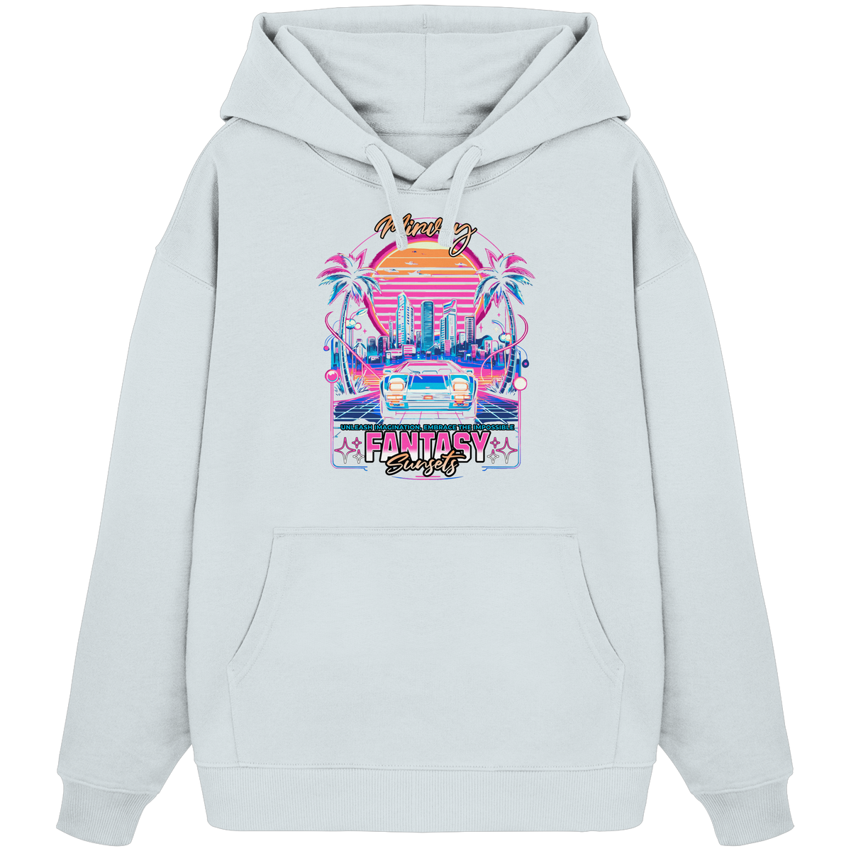 Mirvay Fancy City - Organic Oversize Hoodie