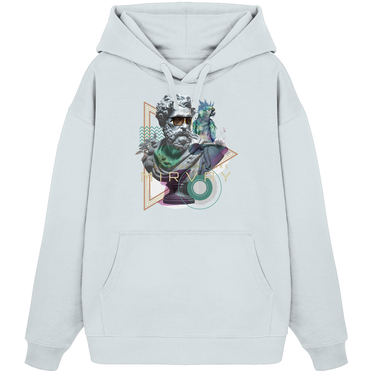 Mirvay Greek Unique - Organic Oversize Hoodie