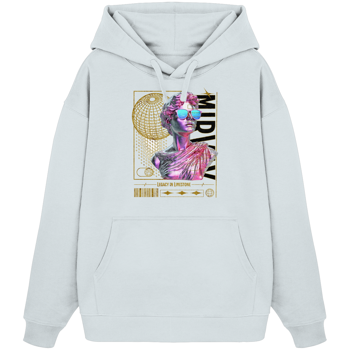 Mirvay Greek Legacy - Organic Oversize Hoodie