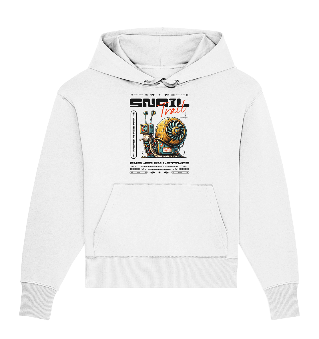 Mirvay Animal Snail - Organic Oversize Hoodie