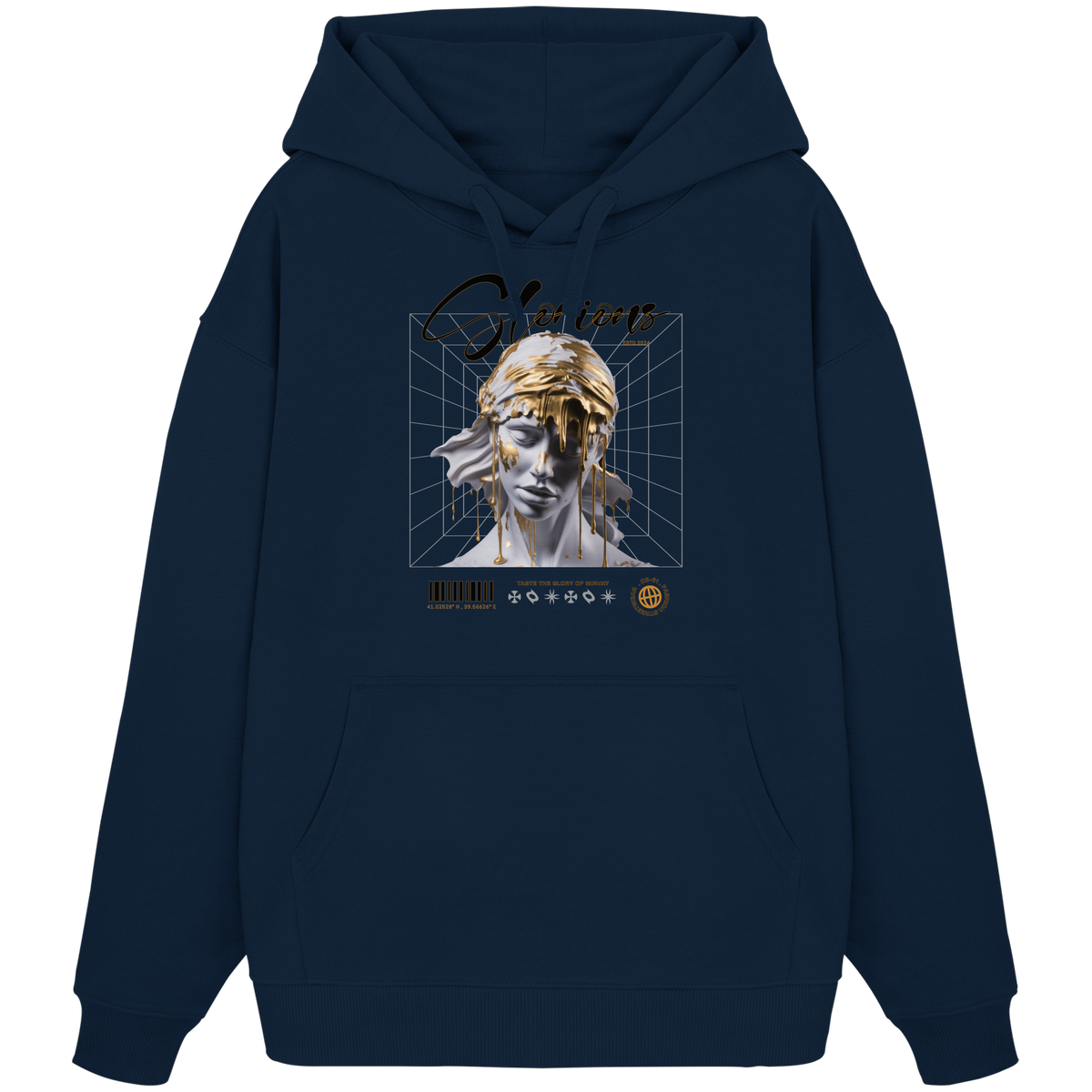 Mirvay Greek Glorions - Organic Oversize Hoodie