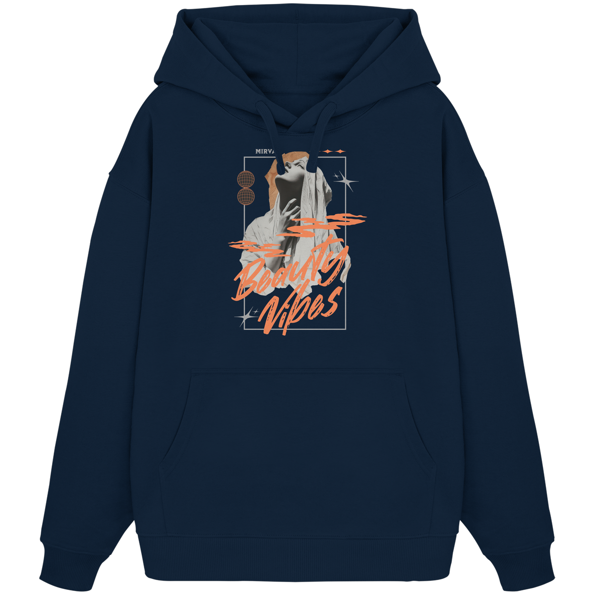 Mirvay Summer Beauty Vibes - Organic Oversize Hoodie