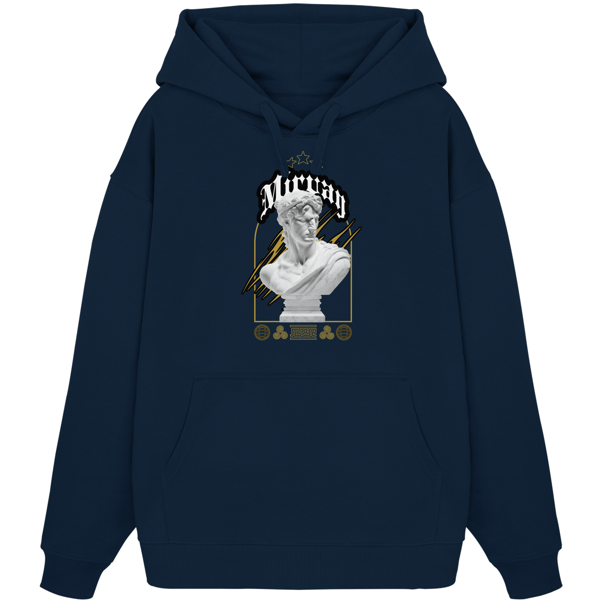 Mirvay Greek Brave - Organic Oversize Hoodie