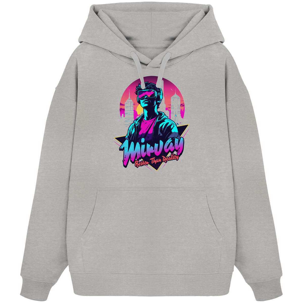 Mirvay Fancy Reality - Organic Oversize Hoodie