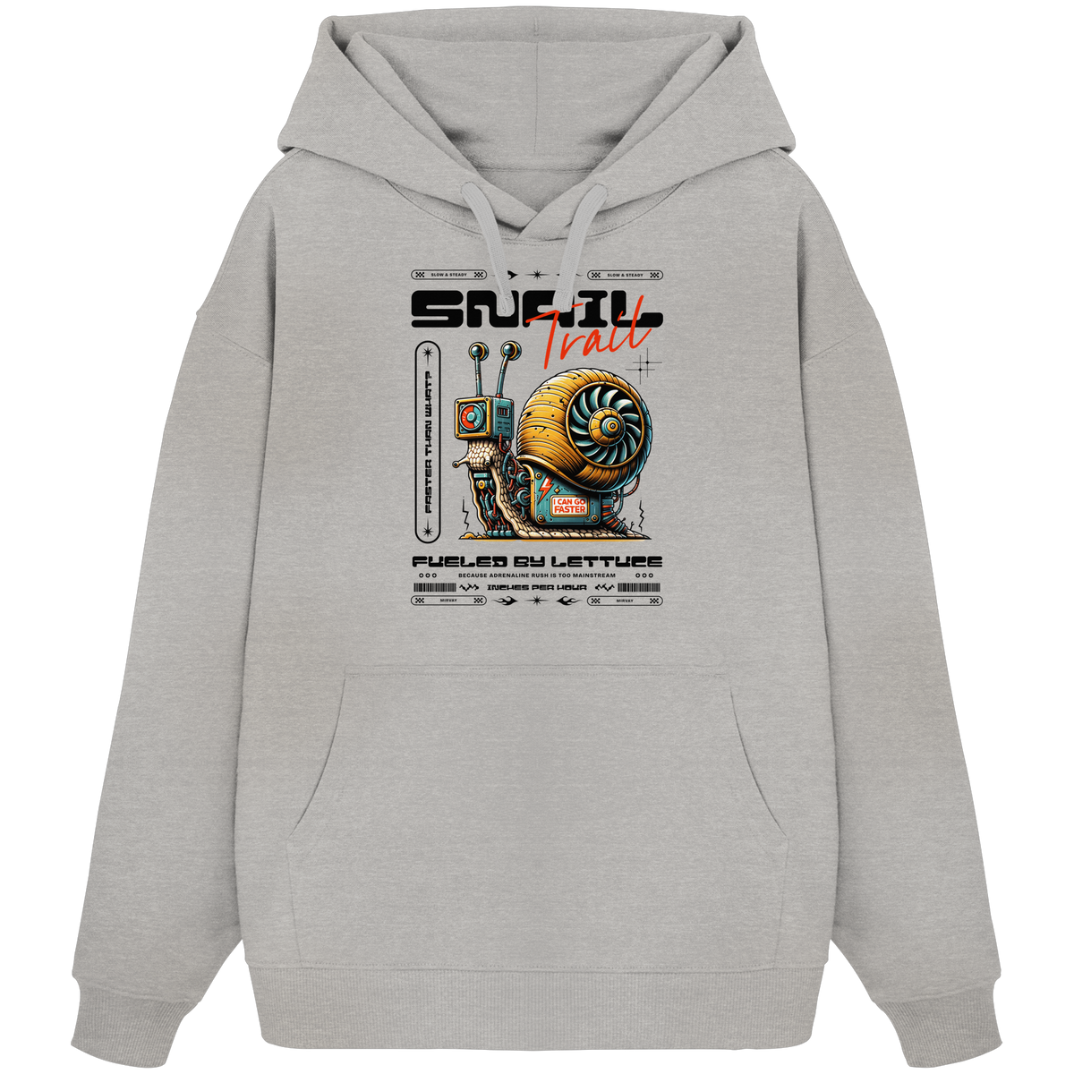 Mirvay Animal Snail - Organic Oversize Hoodie