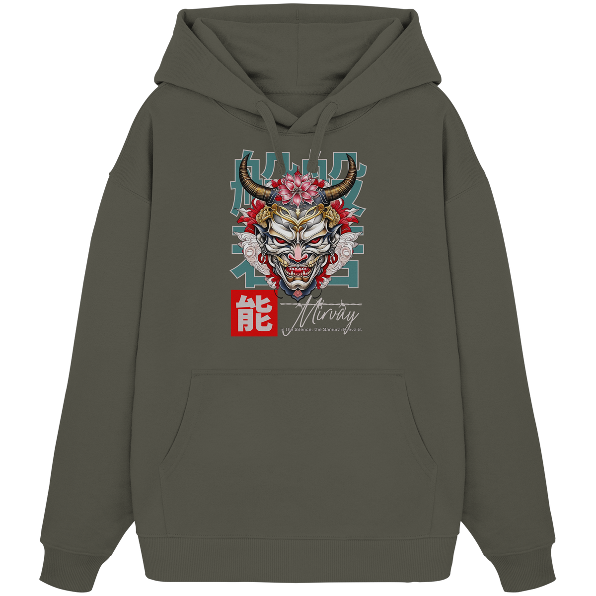 Mirvay Tokyo Mask - Organic Oversize Hoodie