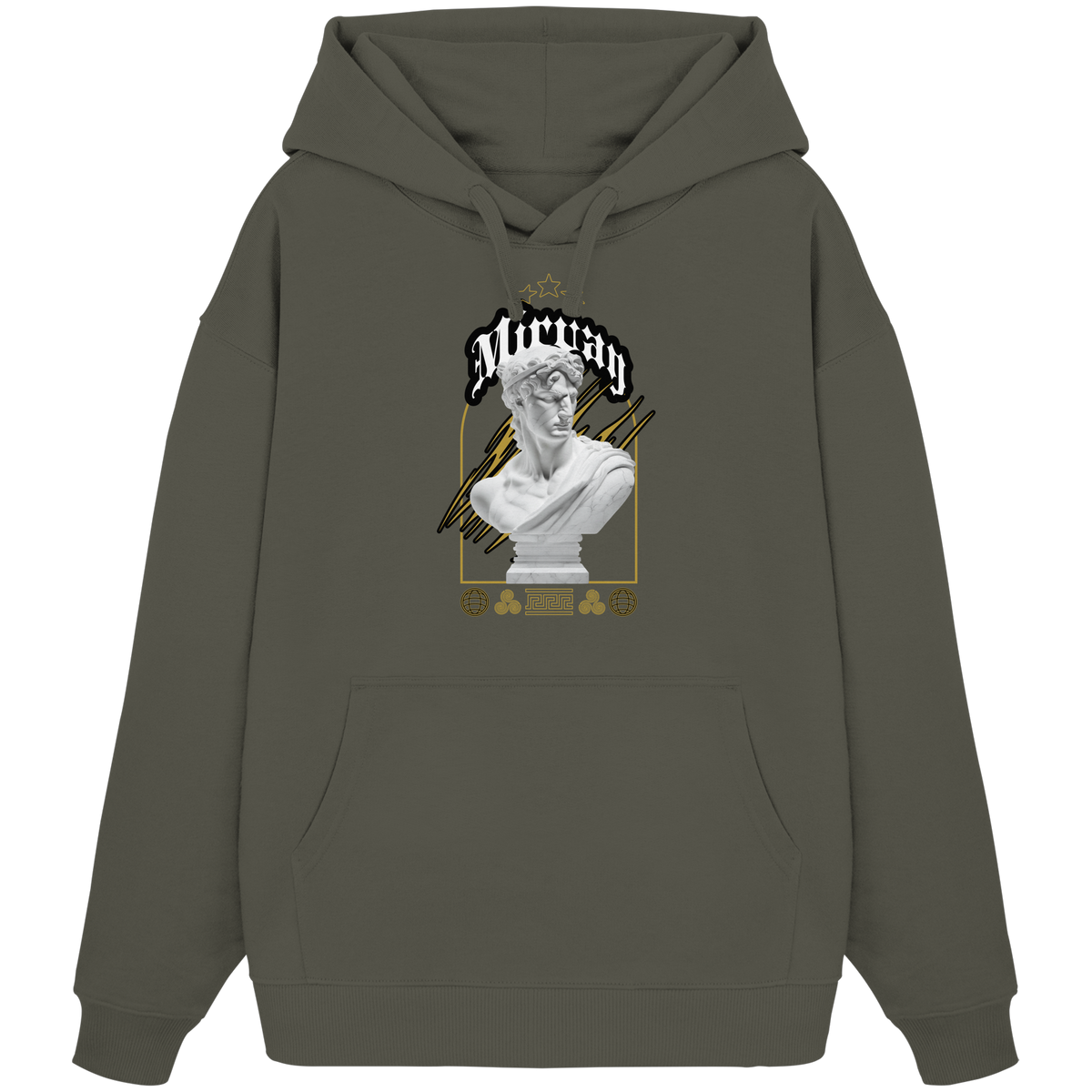 Mirvay Greek Brave - Organic Oversize Hoodie