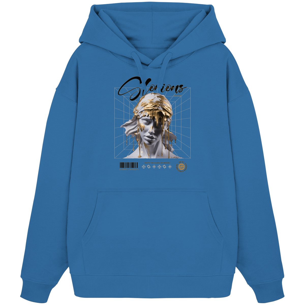 Mirvay Greek Glorions - Organic Oversize Hoodie