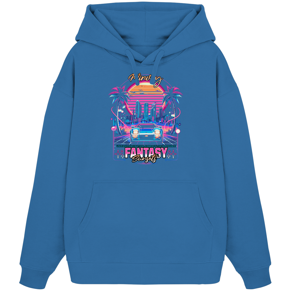 Mirvay Fancy City - Organic Oversize Hoodie