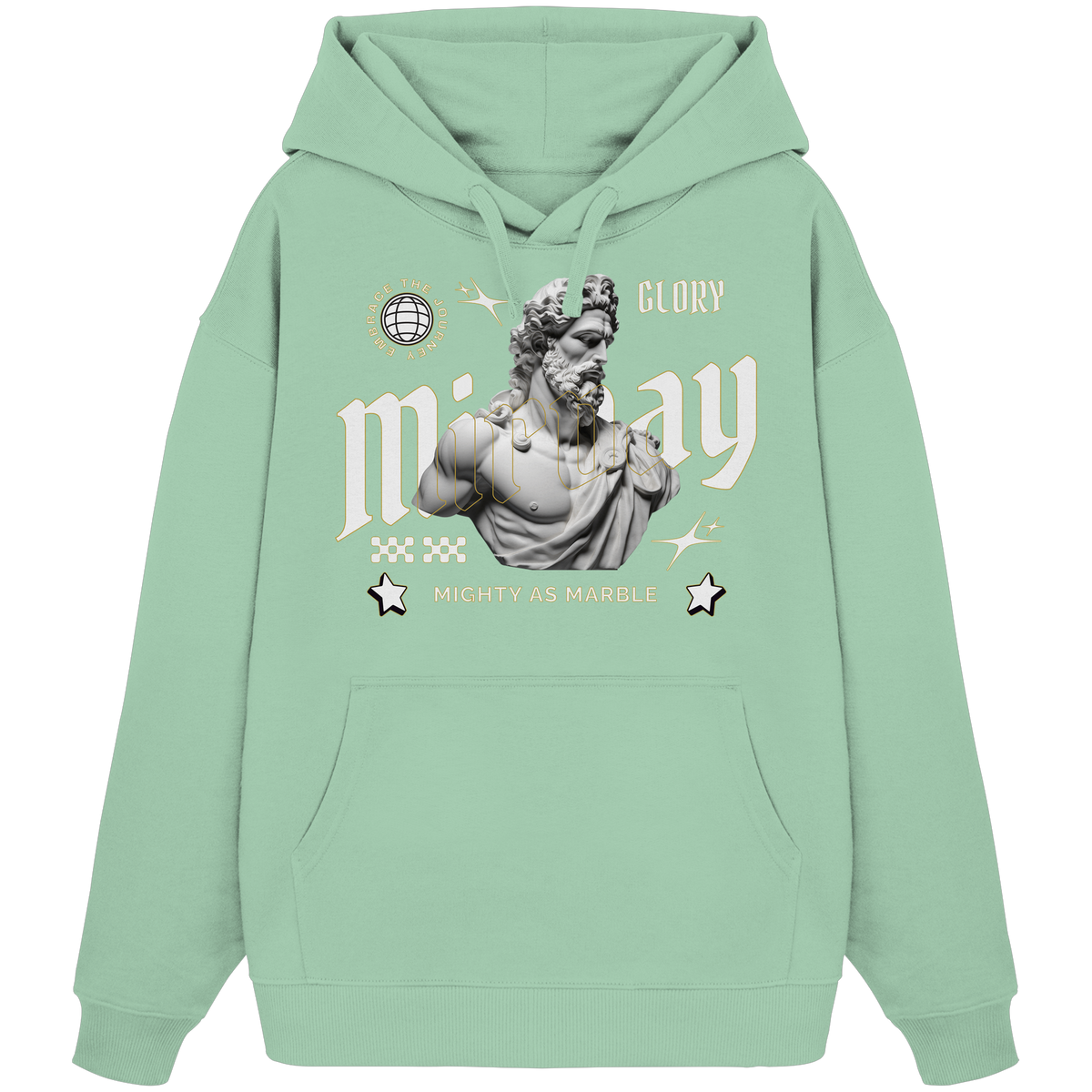 Mirvay Greek Glory - Organic Oversize Hoodie