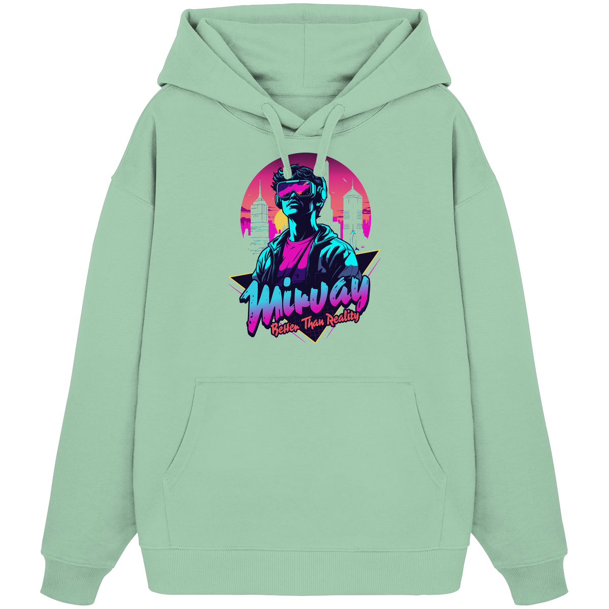 Mirvay Fancy Reality - Organic Oversize Hoodie