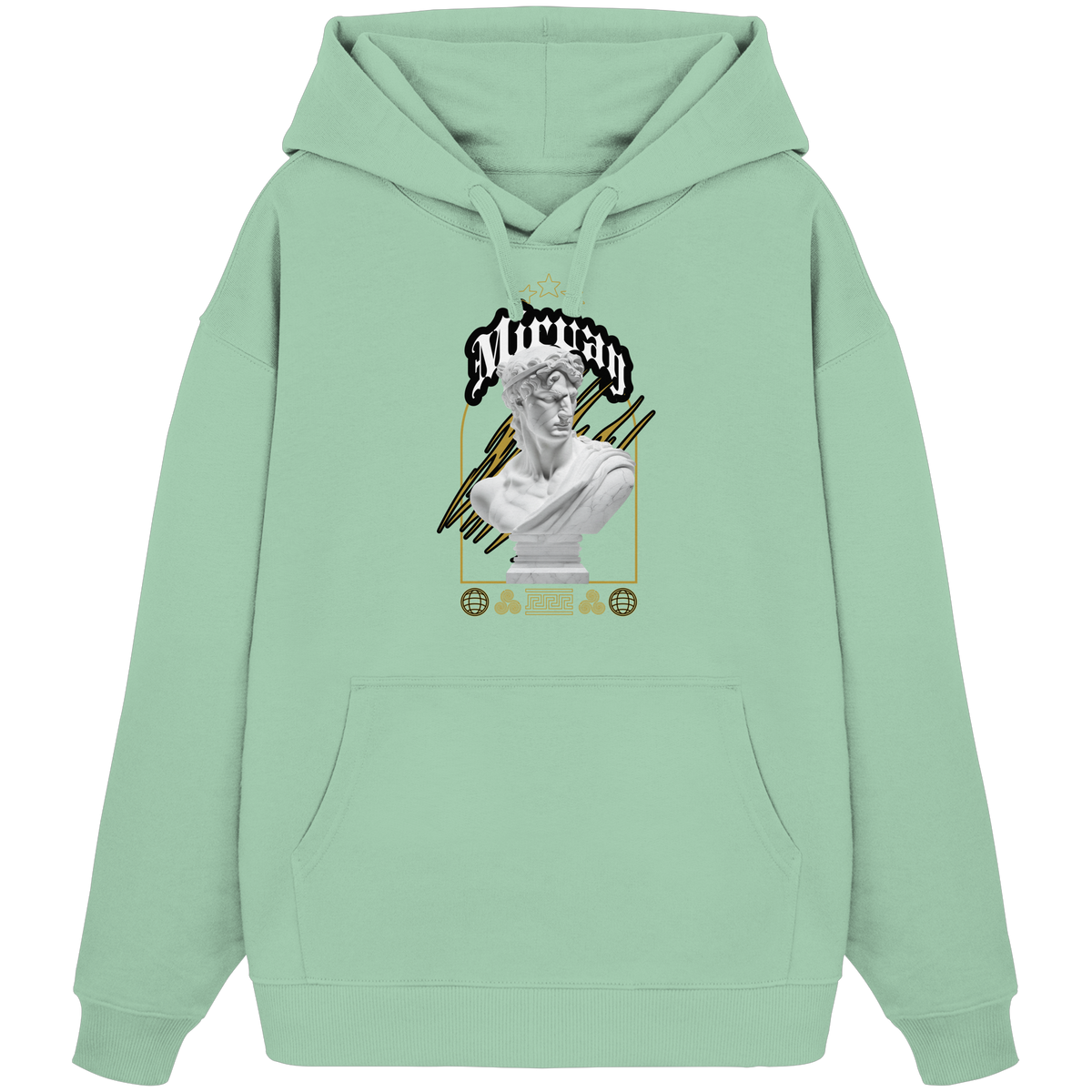 Mirvay Greek Brave - Organic Oversize Hoodie