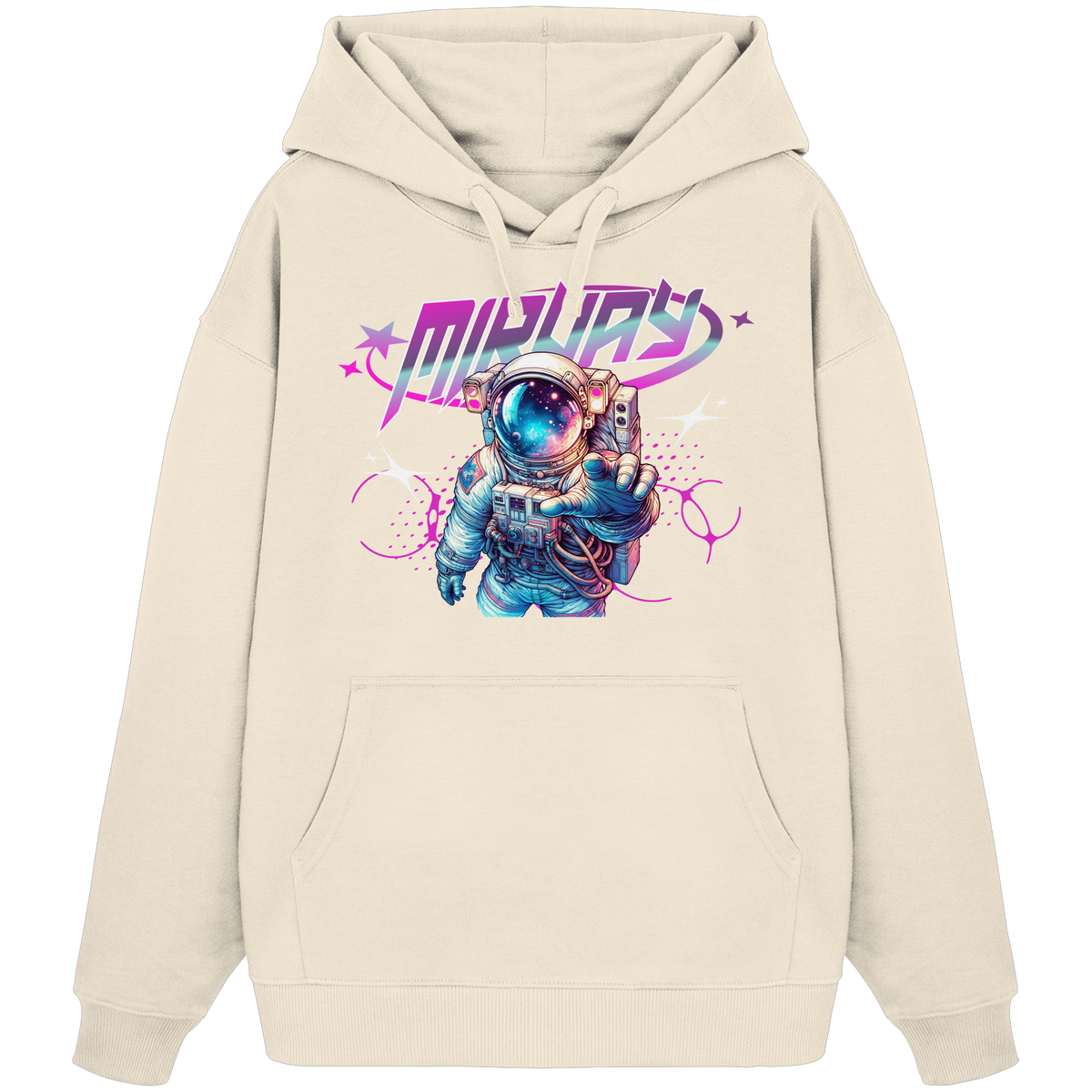 Mirvay Fancy Galaxy - Organic Oversize Hoodie