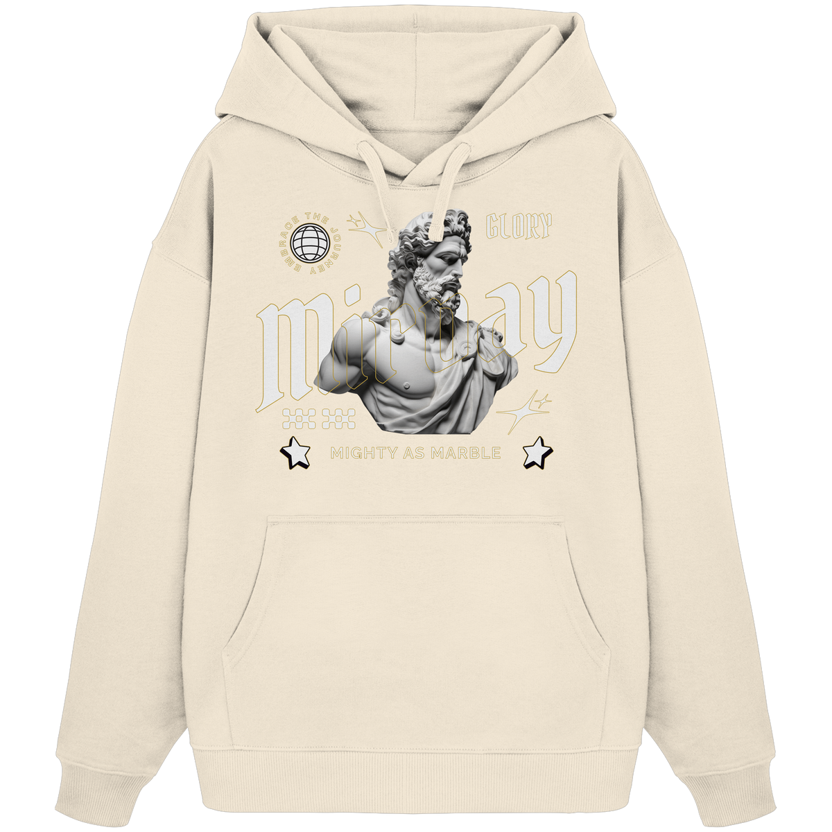 Mirvay Greek Glory - Organic Oversize Hoodie