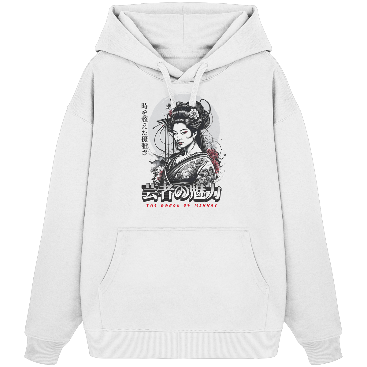 Mirvay Tokyo Geisha Grace - Organic Oversize Hoodie