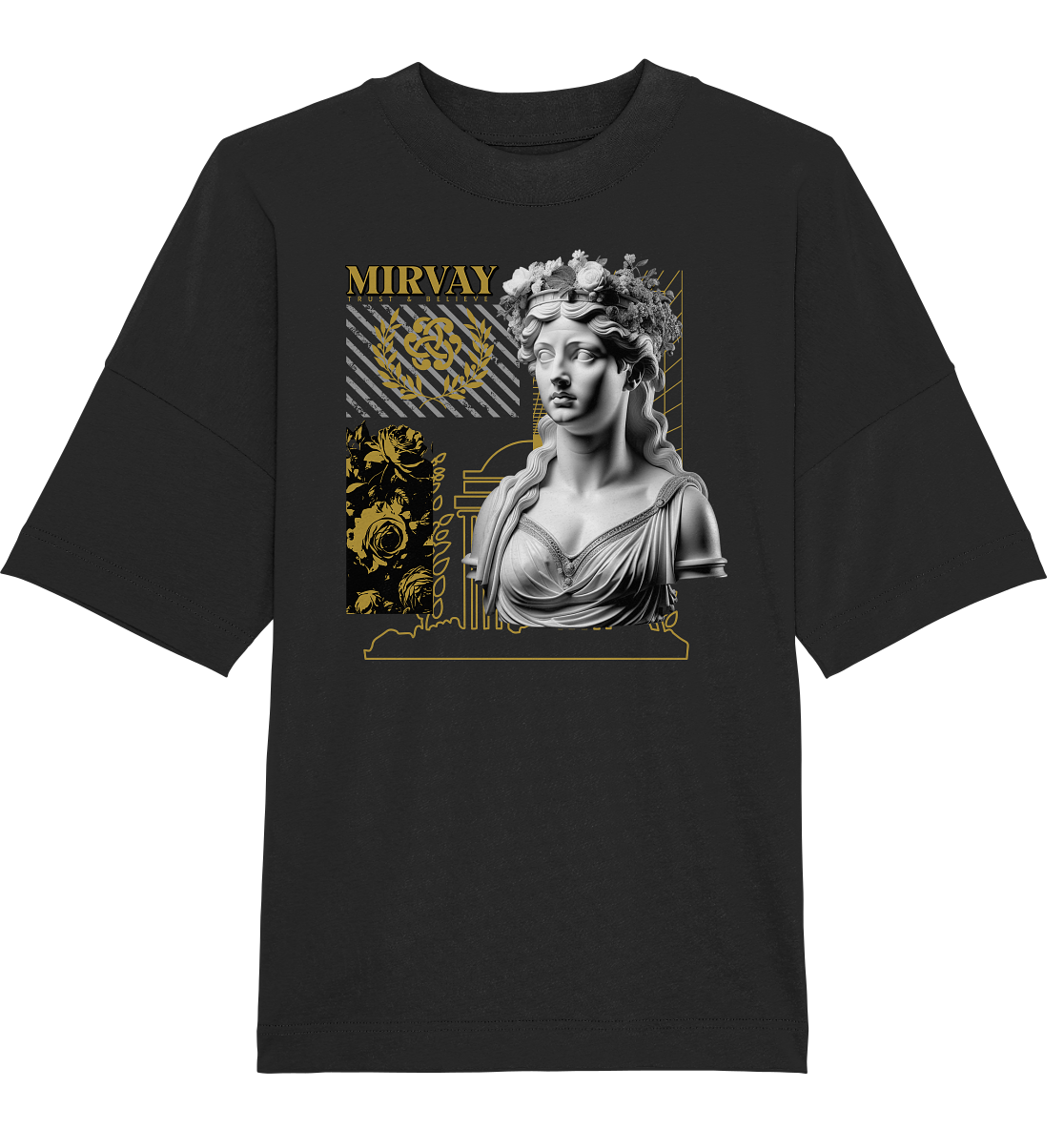 Mirvay Greek Victory - Organic Oversize Shirt