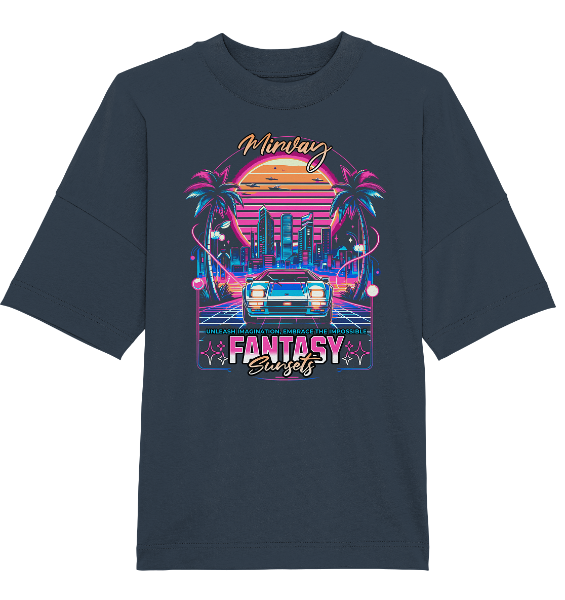 Mirvay Fancy City - Organic Oversize Shirt