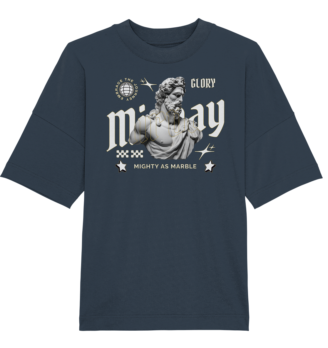 Mirvay Greek Glory - Organic Oversize Shirt