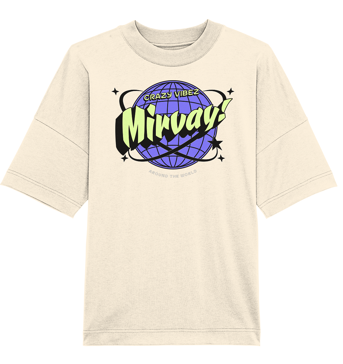 Mirvay Summer World - Organic Oversize Shirt