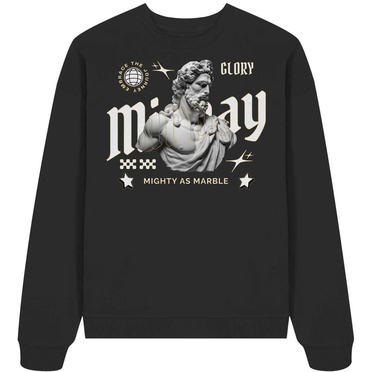 Mirvay Greek Glory - Organic Oversize Sweatshirt