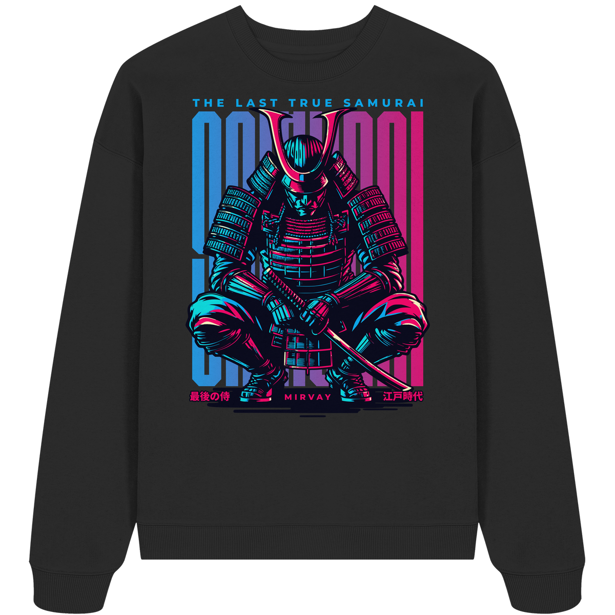 Mirvay Tokyo Last Samurai - Organic Oversize Sweatshirt