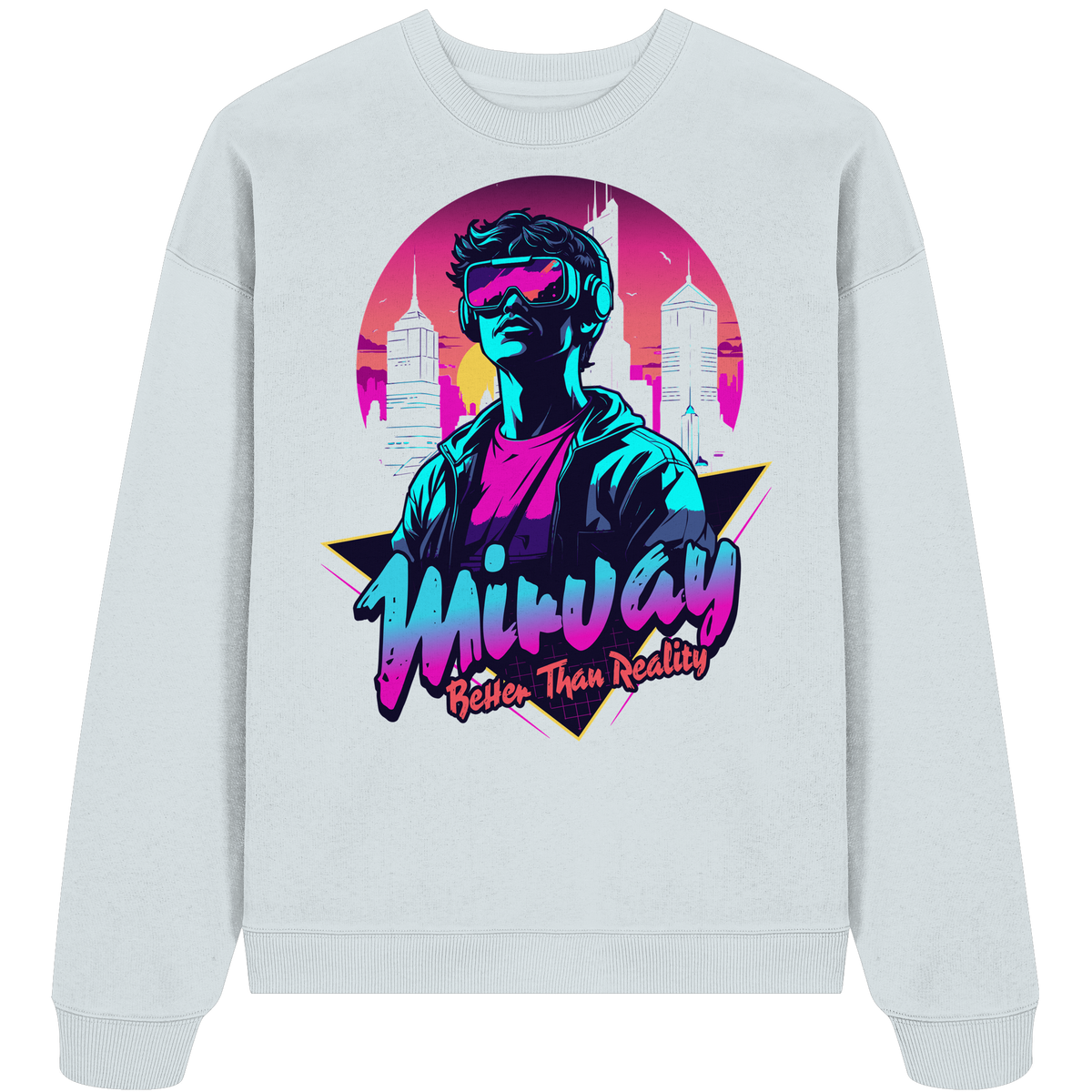 Mirvay Fancy Reality - Organic Oversize Sweatshirt