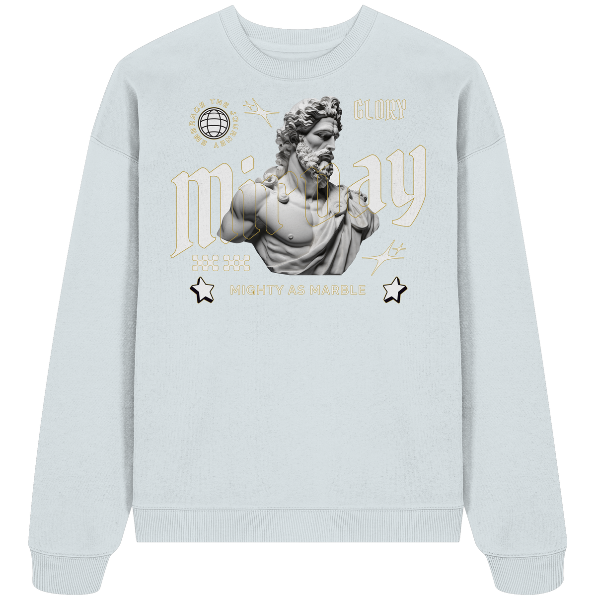 Mirvay Greek Glory - Organic Oversize Sweatshirt