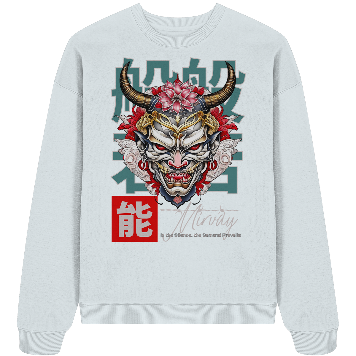 Mirvay Tokyo Mask - Organic Oversize Sweatshirt